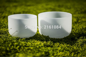 Quartz Crystal Singing Bowls for Sound Therapy with one free suede and o ring