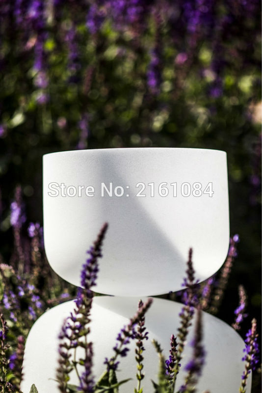Quartz Crystal Singing Bowls for Sound Therapy with one free suede and o ring
