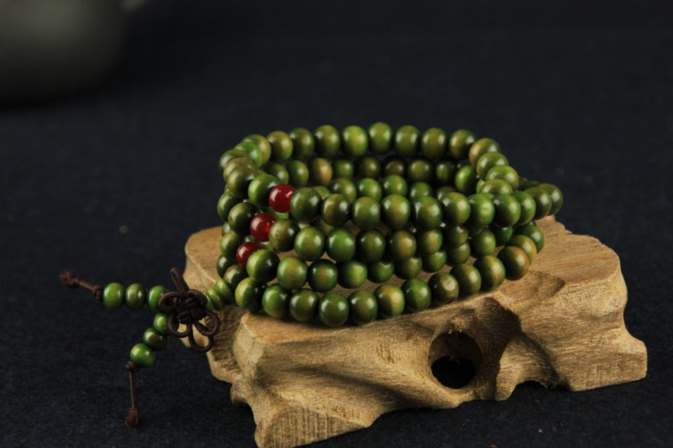 5 Colors 108 Beads 8mm Sandalwood Buddhist Jewelry Buddha Wood Prayer Bead Mala Unisex Men Bracelets & Bangles Jewelry