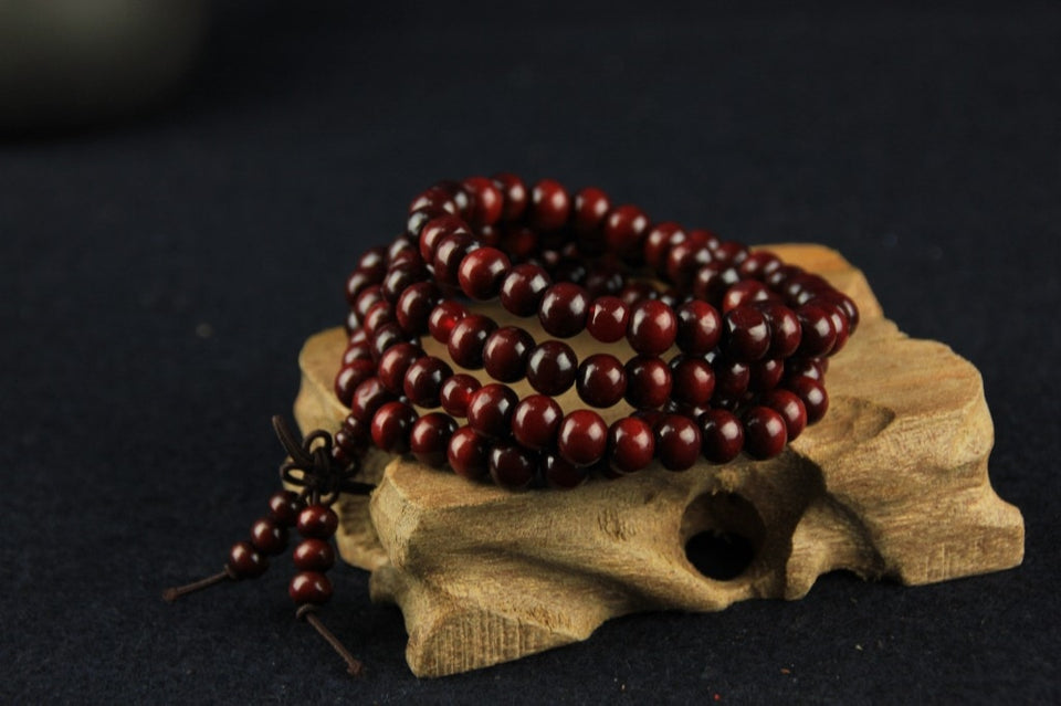 5 Colors 108 Beads 8mm Sandalwood Buddhist Jewelry Buddha Wood Prayer Bead Mala Unisex Men Bracelets & Bangles Jewelry