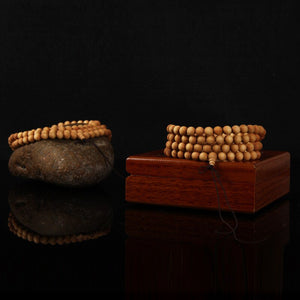 108 Wenge Wooden Prayer Beads Tibetan Buddhist Buddha Bracelet For Women Men Bangle Jewelry