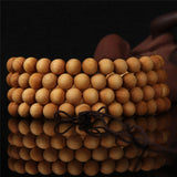 108 Wenge Wooden Prayer Beads Tibetan Buddhist Buddha Bracelet For Women Men Bangle Jewelry