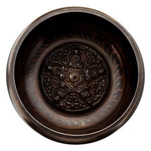 8-17.5cm Buddhism tibetan singing bowl Copper Bowls fornasetti Handmade Decorative-wall-dishe Home Decoration Yoga bowl