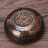 Buddhism Tibetan Singing Bowl Hand Hammered Yoga Copper Chakra Meditation Gift
