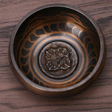 Buddhism Tibetan Singing Bowl Hand Hammered Yoga Copper Chakra Meditation Gift