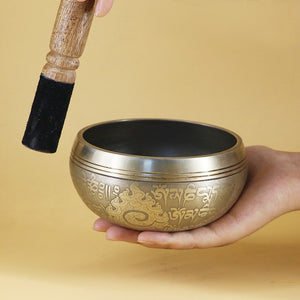95.cm/11cm/14.5cmTibetan Bowl Singing Bowl Decorative-wall-dishes Home Decoration Decorative Wall Dishes Tibetan Singing Bowl