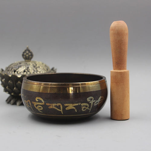 Best Sale Yoga Tibetan Bowl Singing Bowl Decorative-wall-dishes Decorative Wall Dishes Home Decoration Hammered Meditation