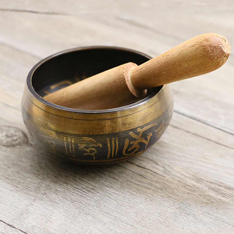Best Sale Yoga Tibetan Bowl Singing Bowl Decorative-wall-dishes Decorative Wall Dishes Home Decoration Hammered Meditation