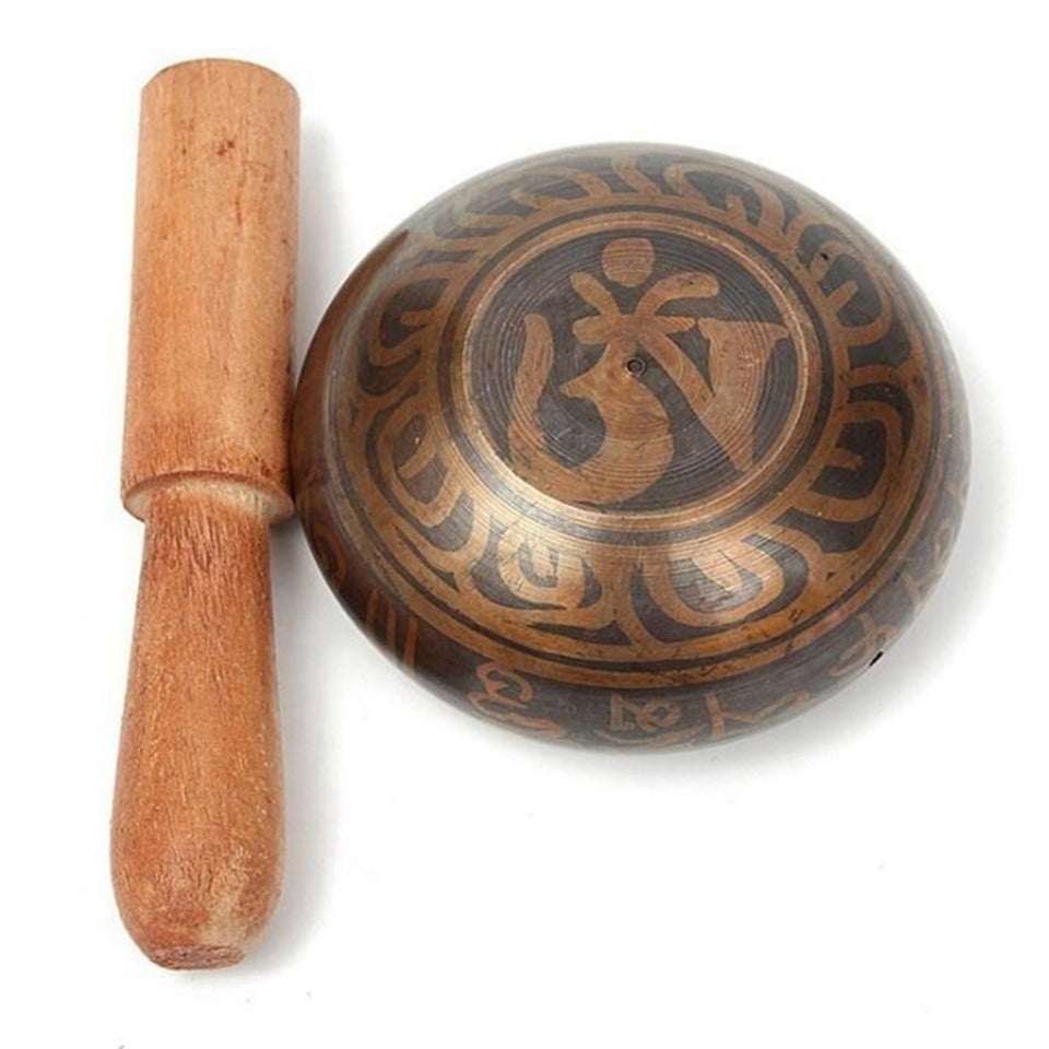 Bowls Copper Tibetan Buddhism Singing Bowls Handmade Decorative-wall-dishes for Meditation Yoga Buddhism Gifts Home Decor Crafts