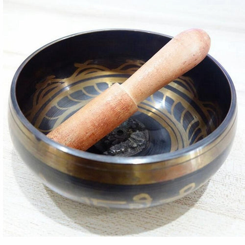 Bowls Copper Tibetan Buddhism Singing Bowls Handmade Decorative-wall-dishes for Meditation Yoga Buddhism Gifts Home Decor Crafts