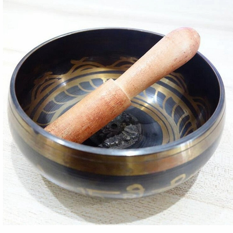 Bowls Copper Tibetan Buddhism Singing Bowls Handmade Decorative-wall-dishes for Meditation Yoga Buddhism Gifts Home Decor Crafts