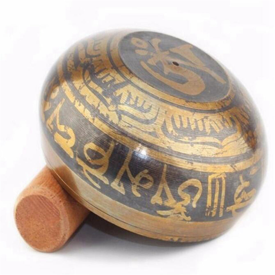 Bowls Copper Tibetan Buddhism Singing Bowls Handmade Decorative-wall-dishes for Meditation Yoga Buddhism Gifts Home Decor Crafts