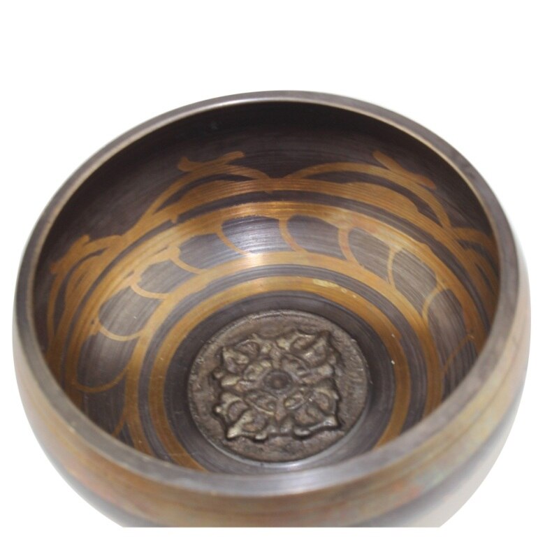 Buddhism Himalayan Hand Hammered Chakra Meditation Bowls Decorative Wall Dishes Yoga Tibetan Buddhist Brass Singing Bowl