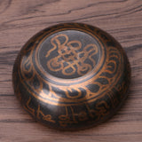 Buddhism Tibetan Singing Bowl Hand Hammered Yoga Copper Chakra Meditation Gift Relax Soothing Sound