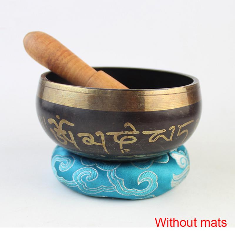 Buddhist Accessories Tibetan Meditation Hammer Music Bowl Yoga Bronze Sound Therapy Chakra Singing Bowl Yoga Meditation