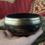 Buddhist Accessories Tibetan Meditation Hammer Music Bowl Yoga Bronze Sound Therapy Chakra Singing Bowl Yoga Meditation