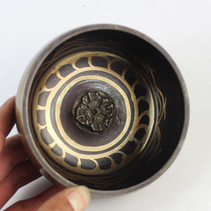 Buddhist Accessories Tibetan Meditation Hammer Music Bowl Yoga Bronze Sound Therapy Chakra Singing Bowl Yoga Meditation