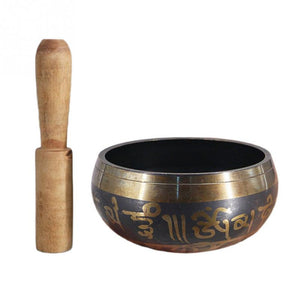 Buddhist Accessories Tibetan Meditation Hammer Music Bowl Yoga Bronze Sound Therapy Chakra Singing Bowl Yoga Meditation