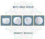 CVNC 8''  440Hz or 432Hz  Note C / D / E / F / G / A / B / Chakra  Frosted Quartz Crystal Singing Bowl