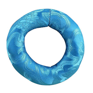 Decoration Retro Ring Pillow Soft Buddhism Handmade Round Portable Holder Cotton Blend Tibetan Comfortable Singing Bowl Cushion