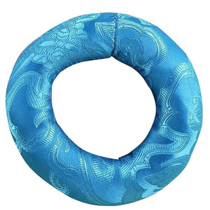 Decoration Retro Ring Pillow Soft Buddhism Handmade Round Portable Holder Cotton Blend Tibetan Comfortable Singing Bowl Cushion