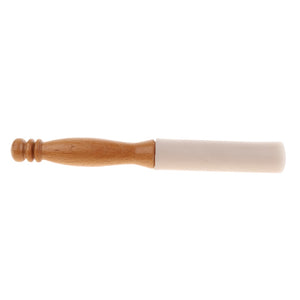 Exquisite Rubber Crystal Singing Bowl Mallet Striker Beater 24.2cm for Yoga Meditation Praying