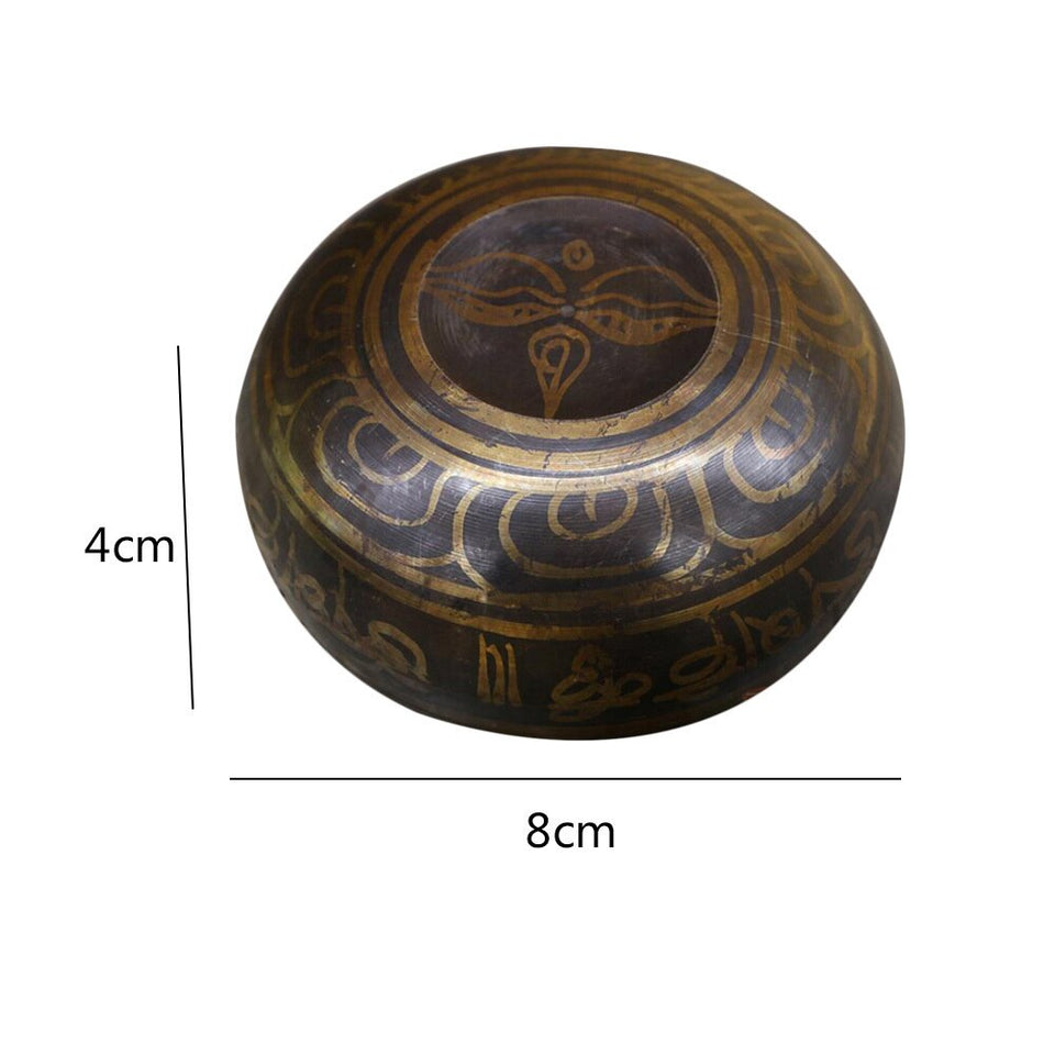 Exquisite Tibetan Bell Metal Singing Bowl Striker For Buddhism Buddhist Meditation Healing Relaxation