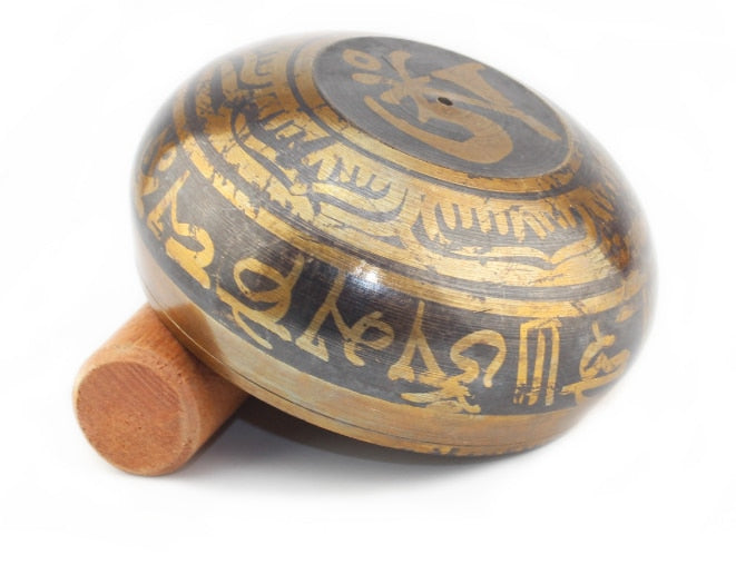 Free Shipping Yoga Tibetan Singing Bowl Himalayan Hand Hammered Chakra Meditation