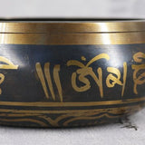 Hand Hammered Chakra Meditation Bowl Decorative wall Dishes Yoga Tibetan Buddhist Brass Singing Bowl