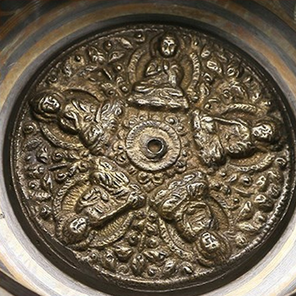 Hand Hammered Chakra Meditation Bowl Decorative wall Dishes Yoga Tibetan Buddhist Brass Singing Bowl