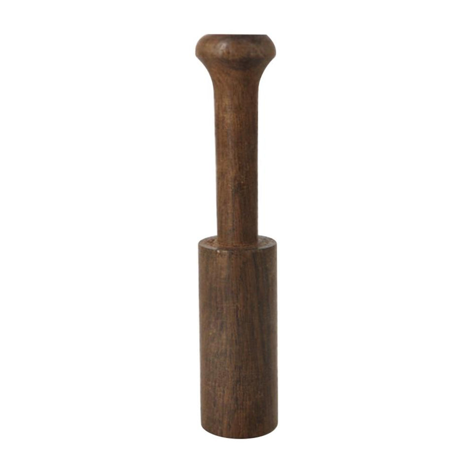 Handmade Hard Wood Singing Bowl brand new Christmas Felted Striker Mallet Stick for Tibetan Buddhism Leather-Wrapped 4FM