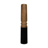Handmade Hard Wood Singing Bowl brand new Christmas Felted Striker Mallet Stick for Tibetan Buddhism Leather-Wrapped 4FM