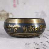 Himalayan Hand Bowl Decorative Chakra Meditation Wall Dishes Yoga Tibetan Buddhist Brass Singing Bowl Buddhist Supplies Tibetan