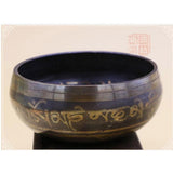Himalayan Hand Hammered Chakra Meditation Handmade Bowl Decorative-wall-dishes Yoga Tibetan Buddhist Brass Singing Bowl Gu08