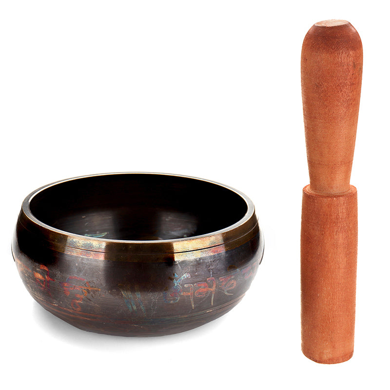 Hot 8cm-17.5cm Buddhism Tibetan Bowl Copper Singing Bowls fornasetti Handmade Decorative-wall-dishes Home Decoration Yoga bowl