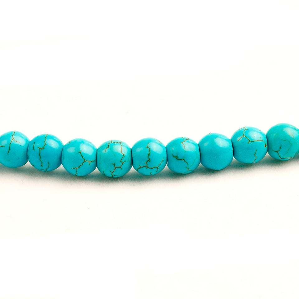 Men 8mm Howlite Lotus Bracelet or Necklace Stone 108 Beads Buddha Tree Life Charms Bracelet Women Couple Jewelry Gift for Girls