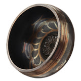 Mrosaa Top quality 8cm-17.5cm Buddhism Tibetan Hand Singing Bowl Copper Bowls fornasetti Handmade Home Decoration Yoga bowl