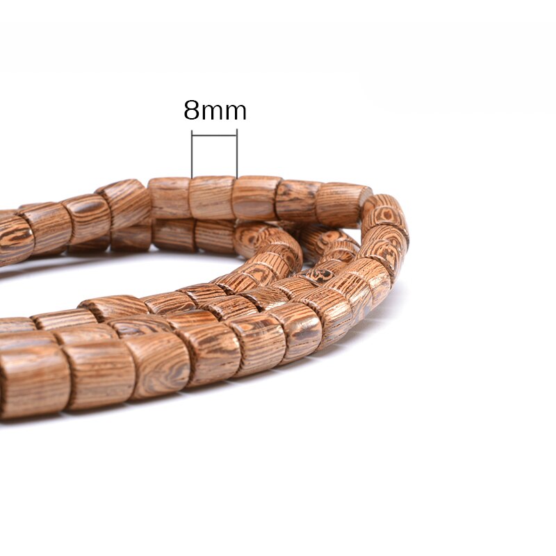 Natural Wood Mala Bead Yoga Bracelet Lucky Mens Buddha Charm Prayer Bracelet 108 Mala Necklace for Women Elastic Chain Jewelry