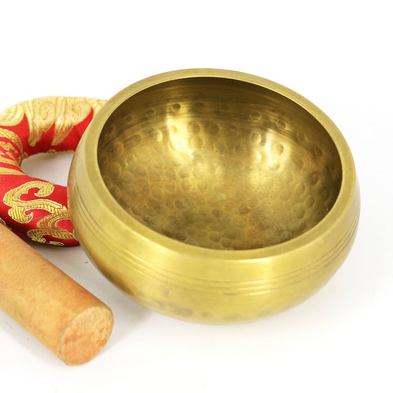 Nepal Handmade Tibetan Singing Bowl Set Decorative-wall-dishes  Resonance Healing Meditation Yoga Bowl with Mallet