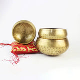 Nepal Handmade Tibetan Singing Bowl Set Decorative-wall-dishes  Resonance Healing Meditation Yoga Bowl with Mallet