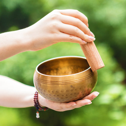 Nepalese Bowl, Singing Bowl, Manual Metal Bowl, Buddha Bowl, Religious Bowl, Tibetan Meditation Bowl for Singing Buddha Sound