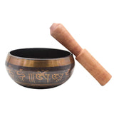 Nepalese Buddhist scriptures Tibetan Bowl Sing Bowl Nepalese Buddhist Tibetan Chanting Yoga Meditation Bowl Sound therapy
