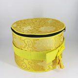 Nepalese Handmade Singing Bowl Gift Box Buddhist Utensils Storage Cloth Package Tibet Bowl Bag Red Blue Yellow Random Color