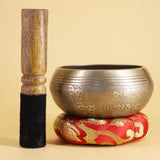 New Arrival Himalayan Tibetan Buddist Art Singing Bowls with striker and Cushion
