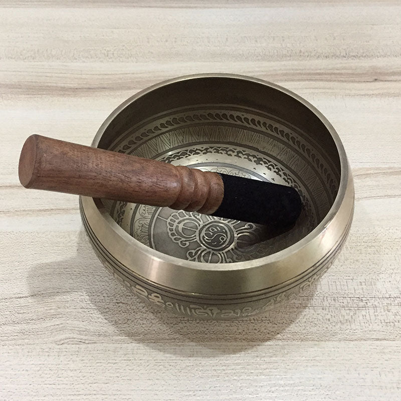 New Arrival Himalayan Tibetan Buddist Art Singing Bowls with striker and Cushion