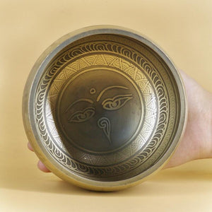 New Arrival Himalayan Tibetan Buddist Art Singing Bowls with striker and Cushion