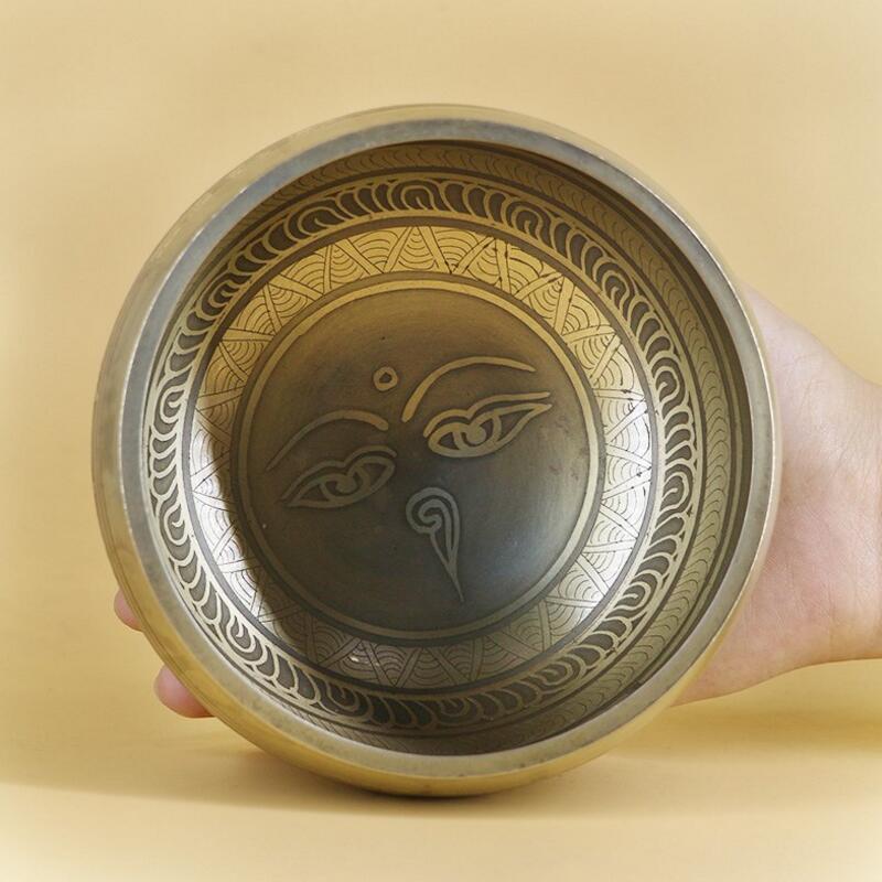 New Arrival Himalayan Tibetan Buddist Art Singing Bowls with striker and Cushion