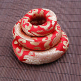 OOTDTY Yoga Tibetan Singing Bowl Mat Religion Belief Buddhist Supplies Home Decoration