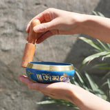 Sacred Dharma Monks Lama Tibetan Singing Bowl Set Decorative-wall-dishes Spiritual Gift Stress Anxiety Relief Bowl