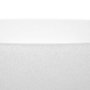TOPFUND 432hz/perfect pitch F Note Heart Chakra Frosted Quartz Crystal Singing Bowl 8''